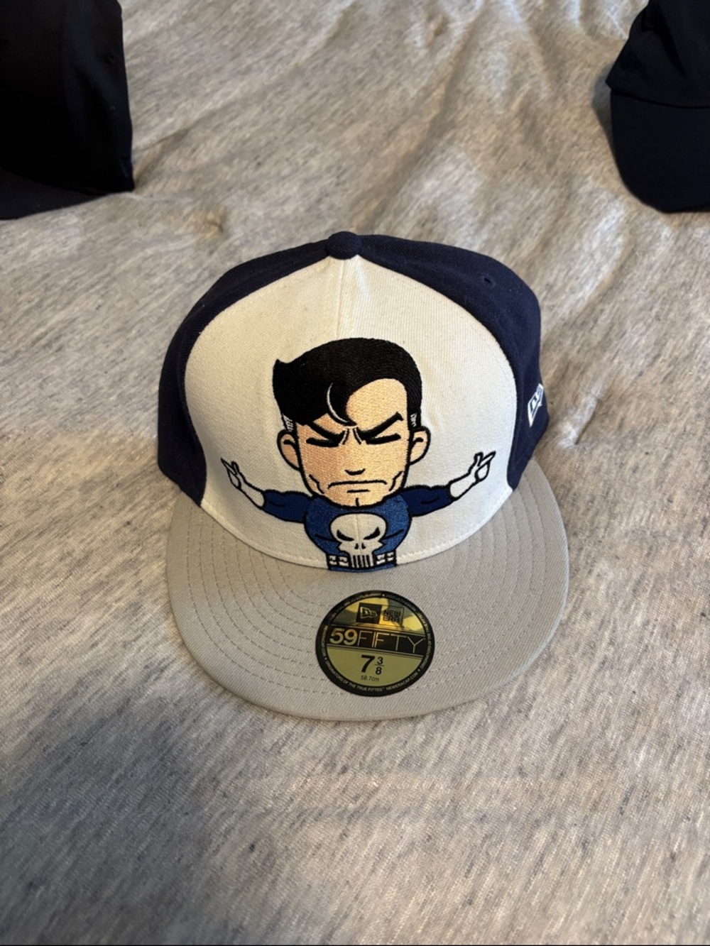 Tokidoki - New Era Navy, Cream & Gray Punisher Graphic